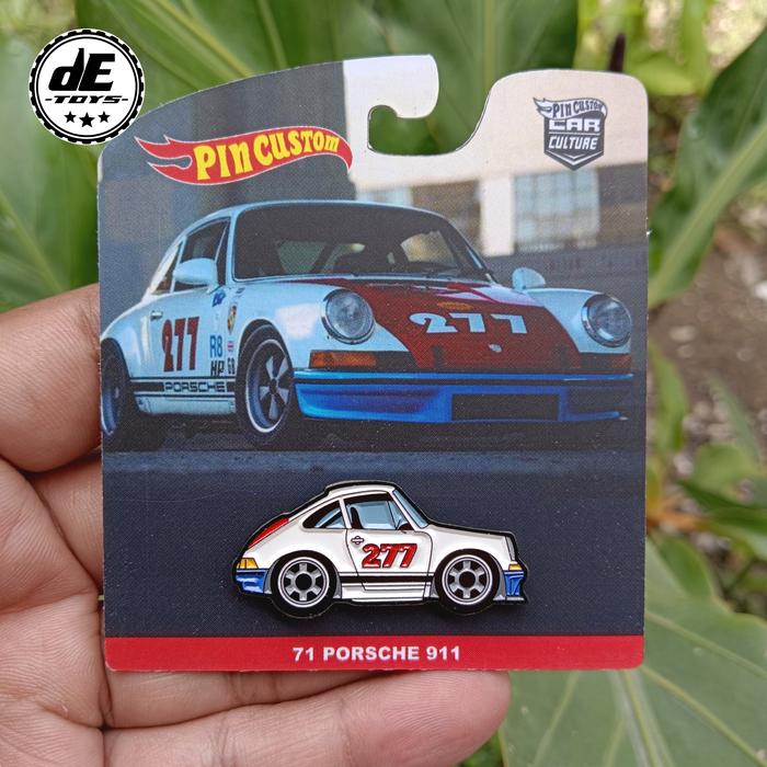 pin diecast porsche 277 putih