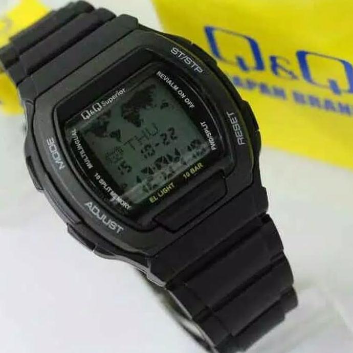 jam tangan QQ QnQ Q&Q MMW3P data bank original fashion pria dan wanita