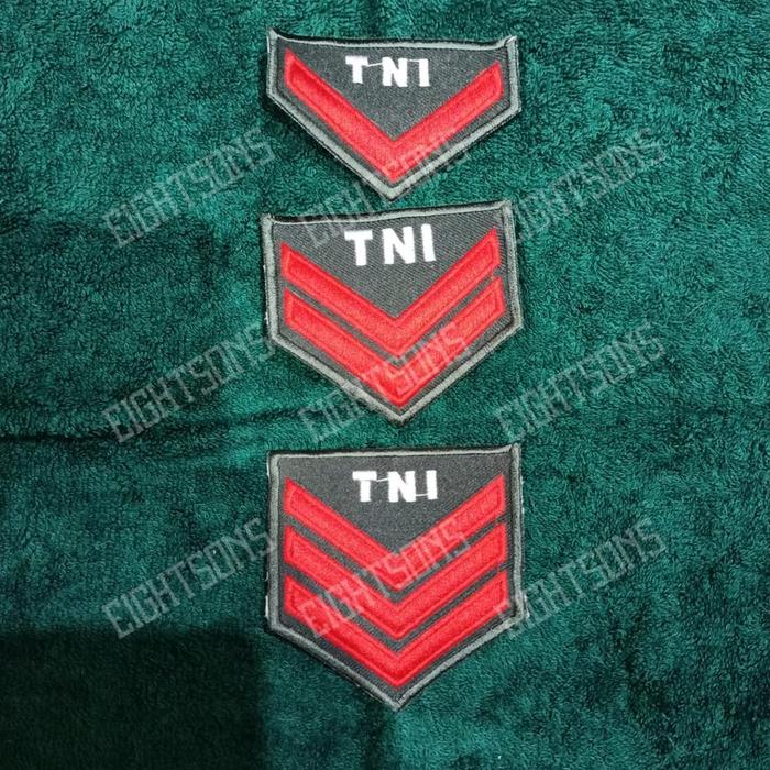 Termurah Pangkat PDH TNI AD Tentara Prada Pratu Praka Kopda Koptu Kopka Serda Sertu Serka Serma Read