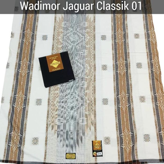 READY!! Sarung Tenun Premium WADIMOR Jacquard JAGUAR CLASSIC CLASIC CLASIK KLASIK Halus Dingin Exclu