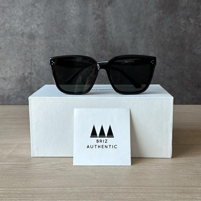 Kacamata Hitam Fashion Pria Wanita GM Palette 01 Black Sunglasses