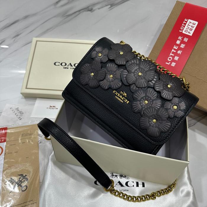 TAS COC SIG KLARE FLOWER SHOULDER BAG PREMIUM QUALITY DOUBLE BOX