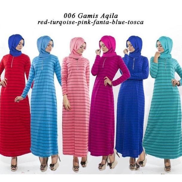 FASHION MUSLIM LIDYA PREMIUM GAMIS AQEELAPAKET 3 PCS DAN 4 PCS MUSLIM
