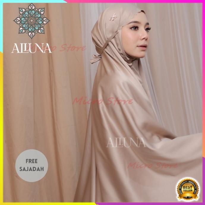 Mukena - Mukenah Dewasa Daily Alluna Lasercut - Fashion Muslim Premium