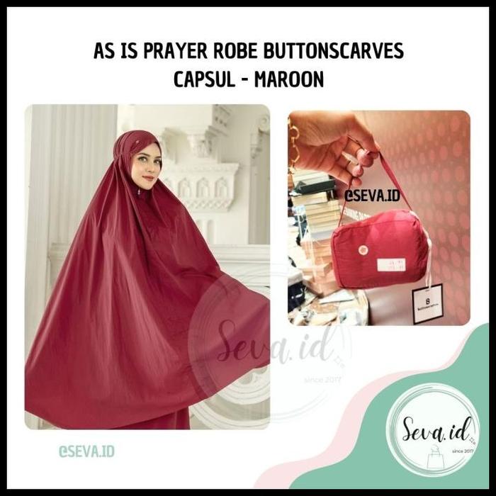 Terlaris BUTTONSCARVES SALE Prayer Robe Mukena Iseltwald Sofya topkapi Best Seller
