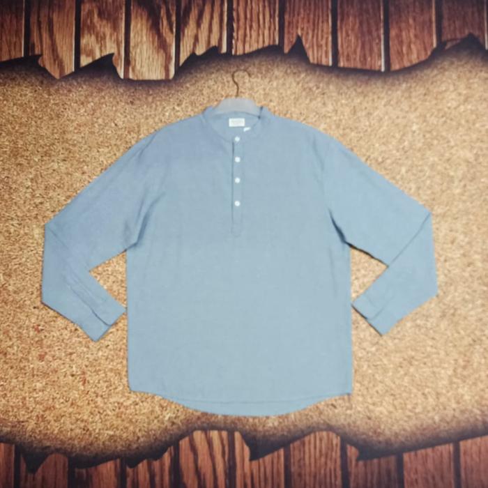 Kemeja Shanghai Polos Grey JEAN MONEY