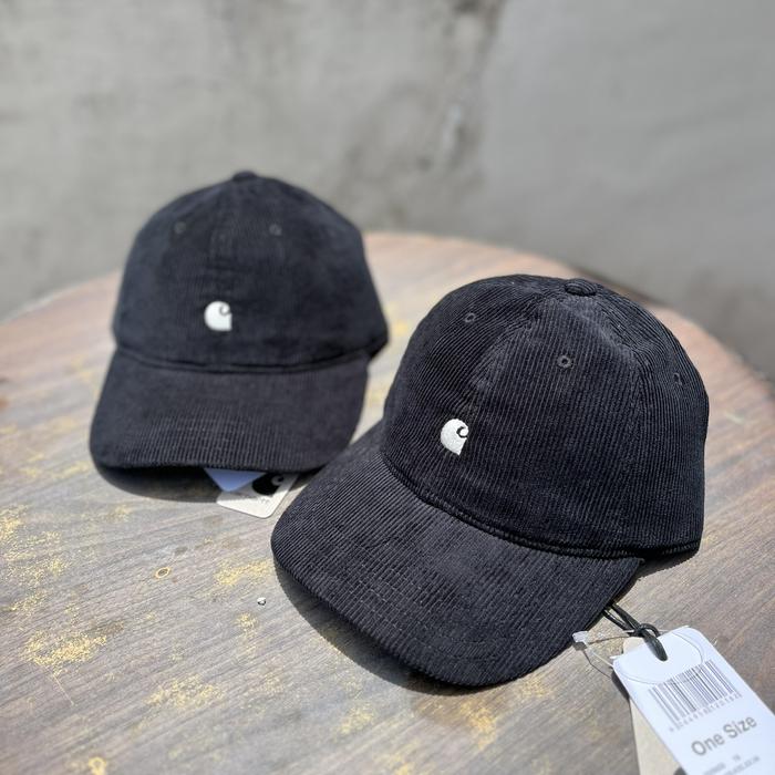 Cap Carhartt Harlem Corduroy Black