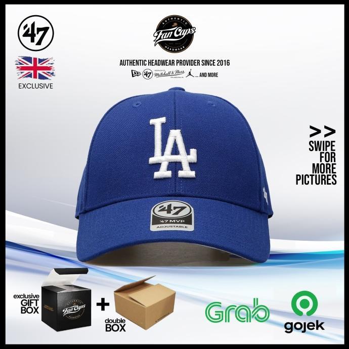 baru !!! [ORIGINAL] Los Angeles Dodgers '47 MLB MVP Cap | Topi 47 Brand murah