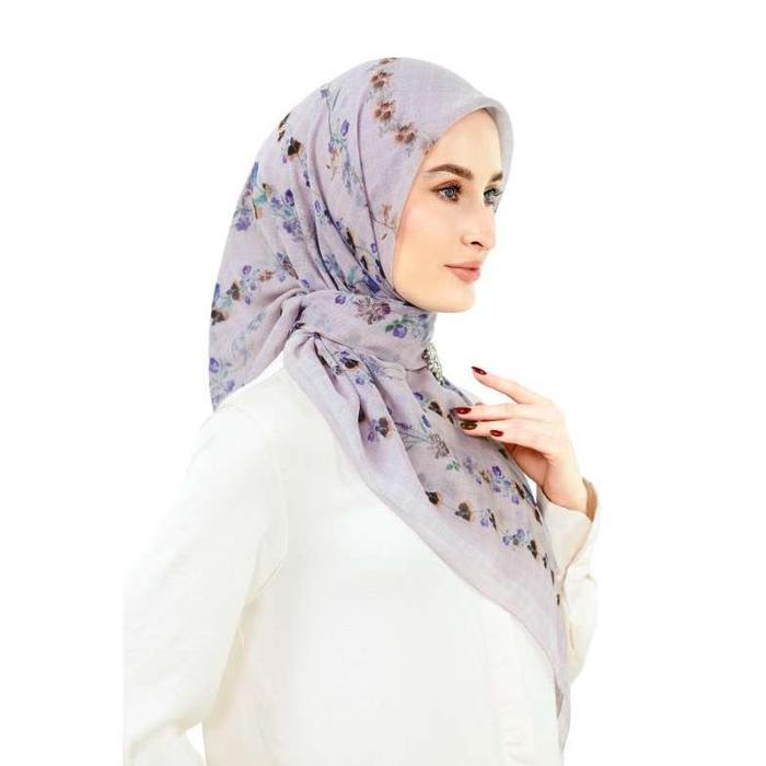 Tergacor Nada Puspita Tales Of The Vine Series Scarf - Clematis Terbaik