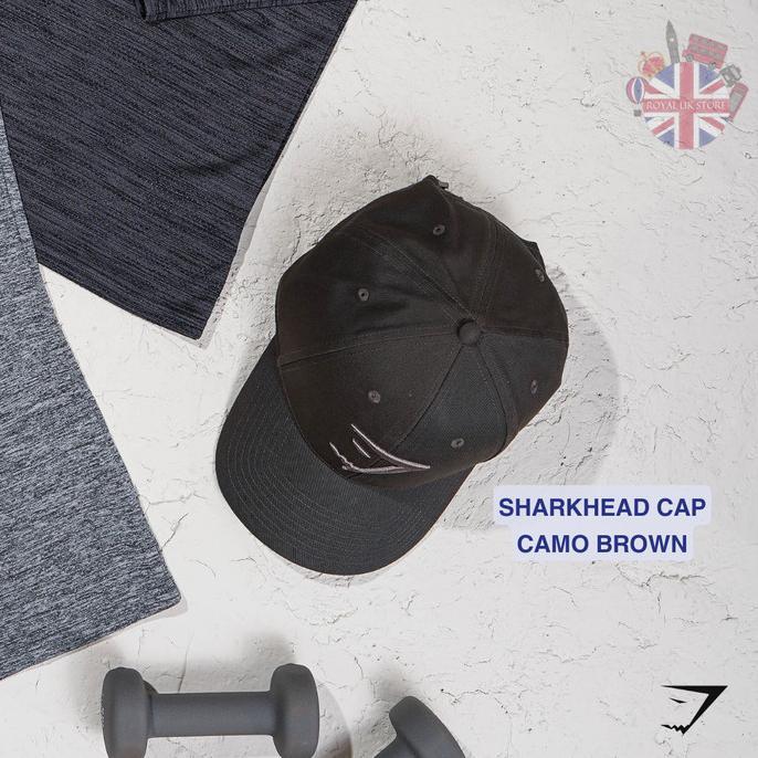 baru !!! Gymshark Baseball Sharkhead Cap Men/Hat/Topi Snapback [100% Original] murah
