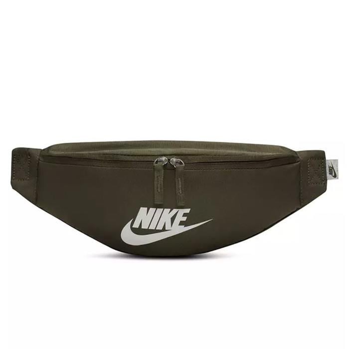 (100% ORIGINAL) Nike Air Heritage Hip Pack Waist Sling Bag Medium Olive/Summit White Waistbag Waistp