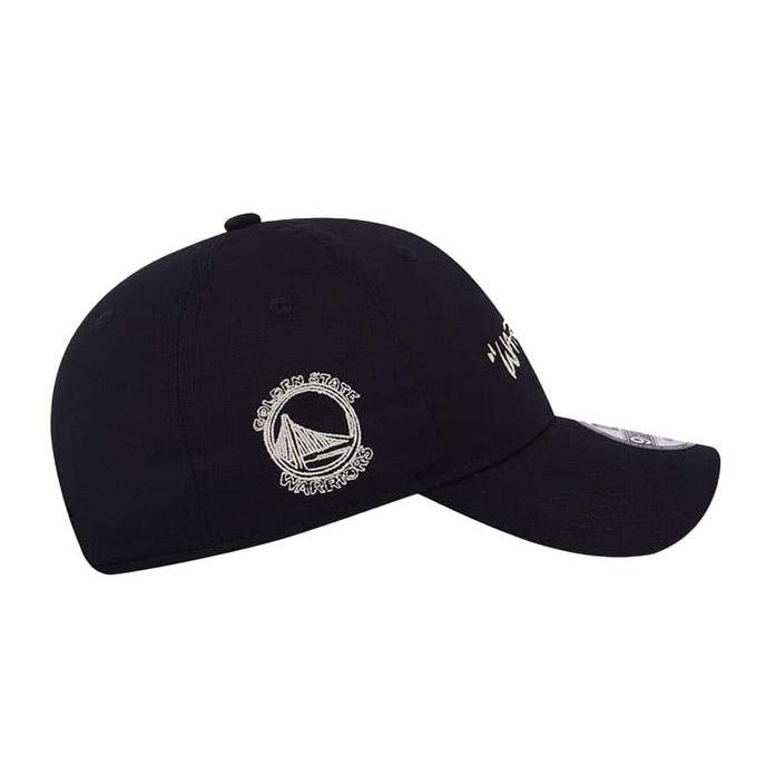 baru !!! Topi New Era 9Forty UNST Golden State Warriors League Scribble Black murah