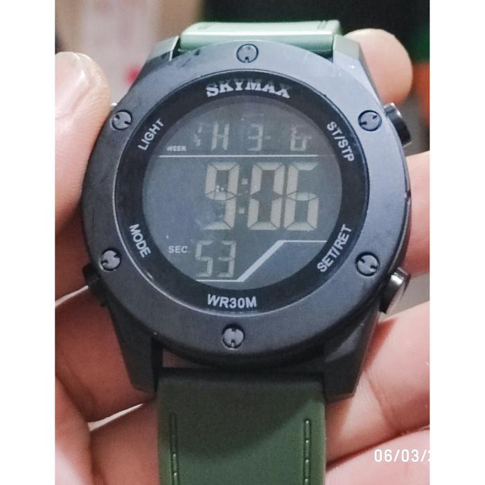 Skymax 2211 5000B 5008G 3009G Jam Tangan Digital