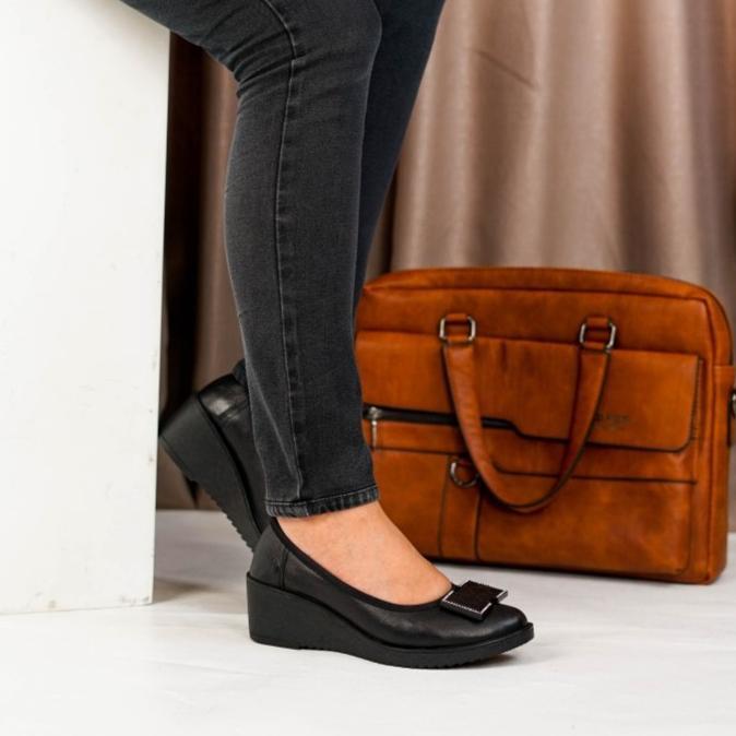 TERBAIK POLLUX MONDAY WPOBW 15 - SEPATU KERJA WANITA | SEPATU KERJA WEDGES KEK