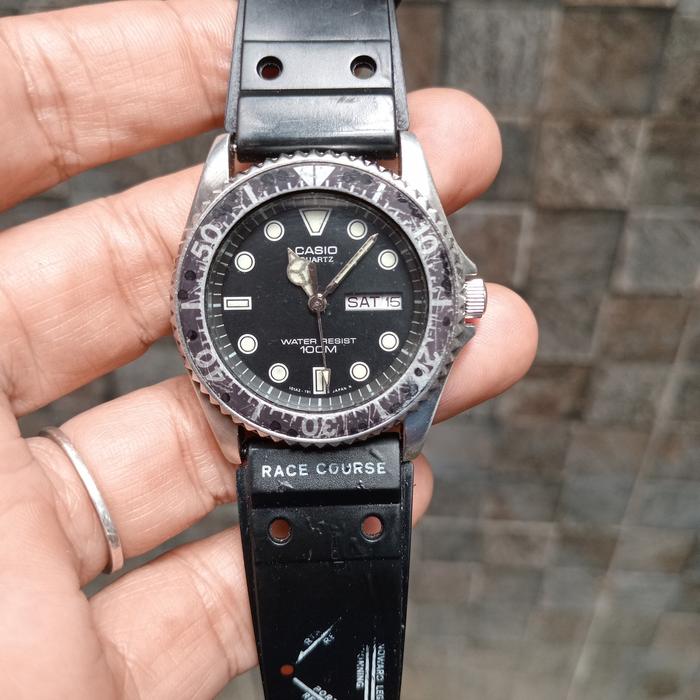 Jam Tangan Casio MQ-550 Sports Diver Second Original