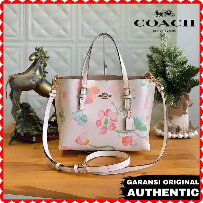 Tas Selempang Coach Wanita Mollie Flower Original Store Branded Authentic