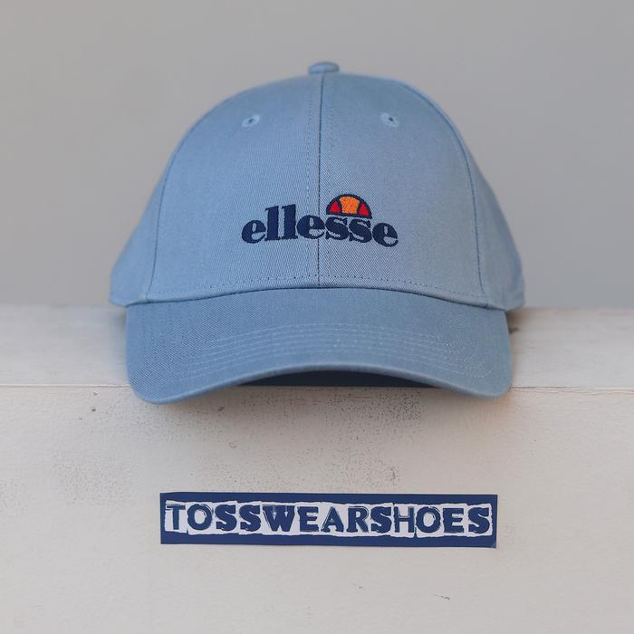 TOPI ELLESSE LIGHT BLUE CAP ORIGINAL BNWT