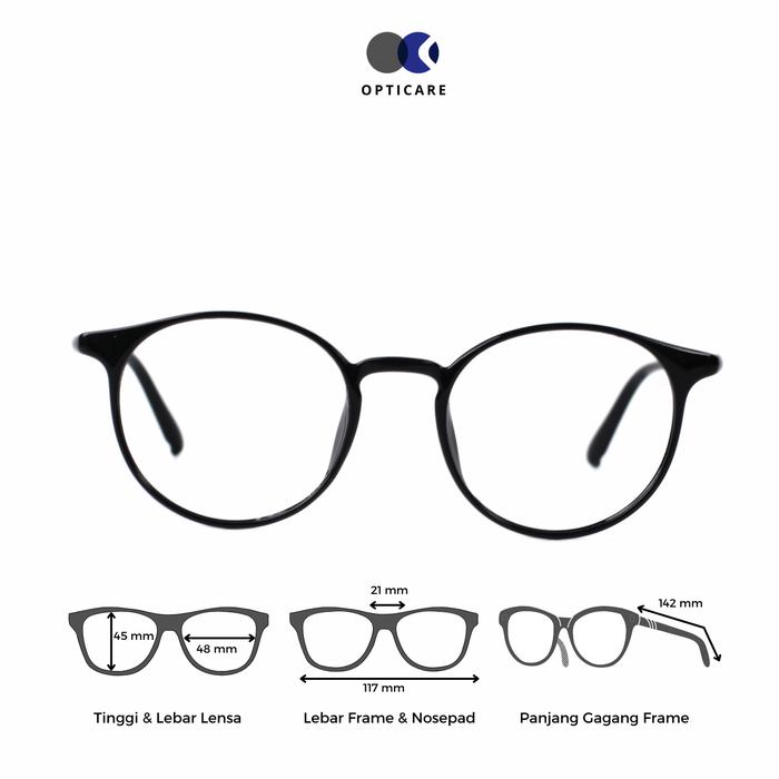 FRAME KACAMATA 6172 ROUND STYLE