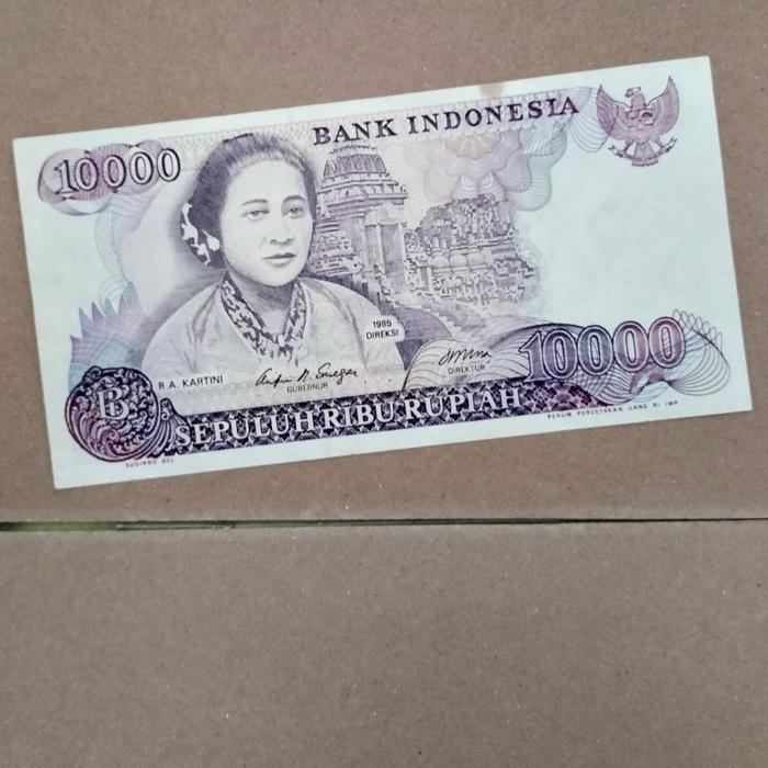 Uang Kuno 10.000 Rupiah Kartini 1985