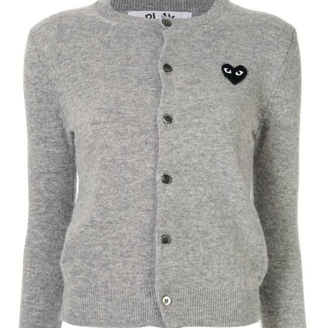 [DenimShoop] Comme Des Garcons Play Cardigan
