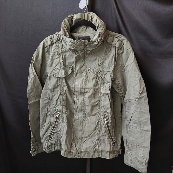 179 FRJ Jaket Cowok Hoodie Sage