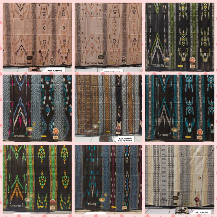 Sarung KETJUBUNG SSG SUTRA SPUNSILK 210