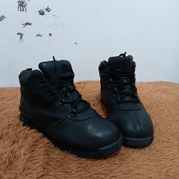 Sepatu Timberland boots mid full black
