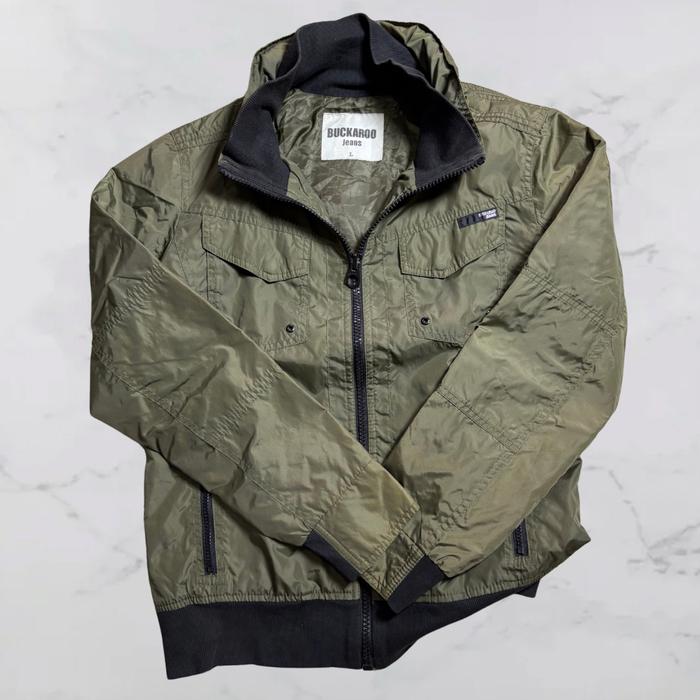 Jaket Buckaro warna army Second Branded