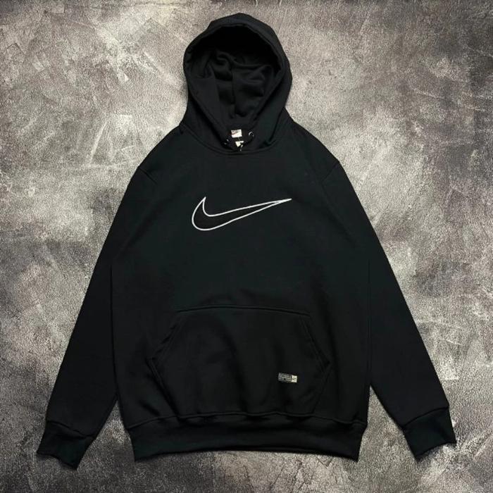 Hoodie Nike Big Swosh Arch Jaket Nike Pria Original Full Tag Label