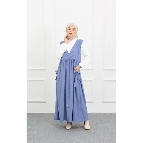 Yura Dress | Gamis Wanita Crinkle Premium