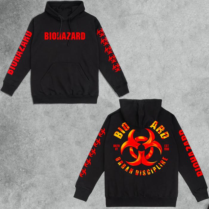 Jaket Band Biohazard Urban Discipline Hoodie Mercandise