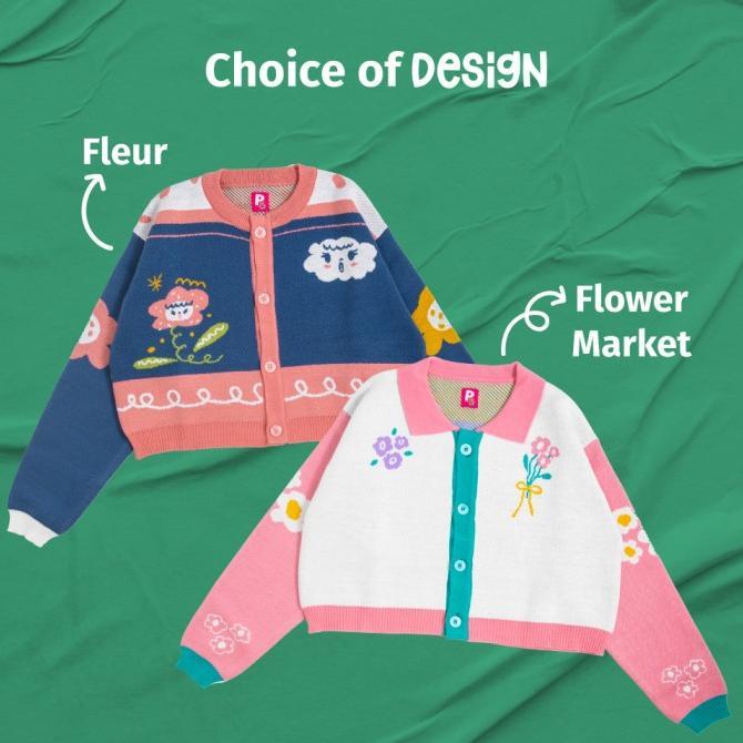 [DenimShoop] Paddy Knitwear Collaboration with Clea by Rocha - Cardigan Rajut