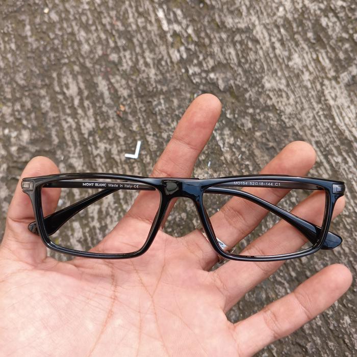 frame kacamata Montblanc mo154 ori second+ lensa bluecromik