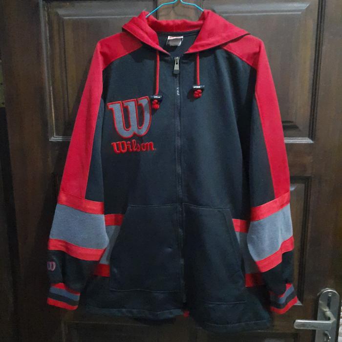 Jaket Hoodie Wilson original