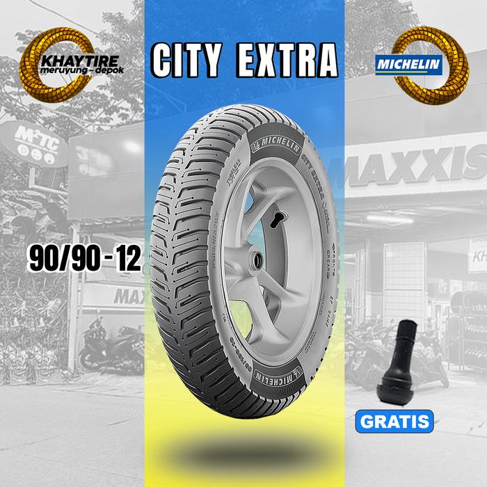 MICHELIN CITY EXTRA 90/90 Ring 12 Tubeless