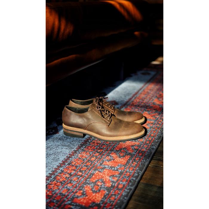 Emperor Derby Shoes Minen Leather Dark Brown
