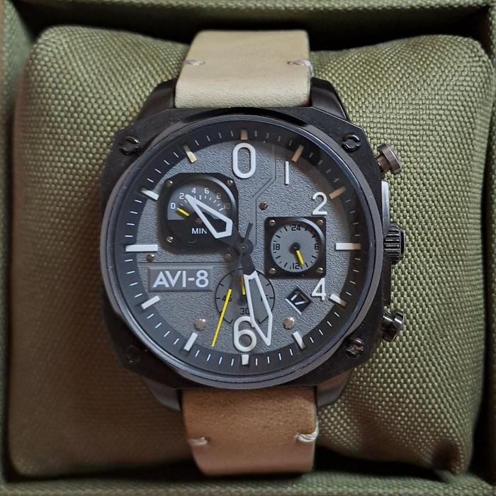 Jam Tangan AVI-8 Hawker Hunter Original