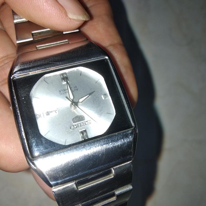 jam tangan original Automatic Seiko5  preloved second bekas