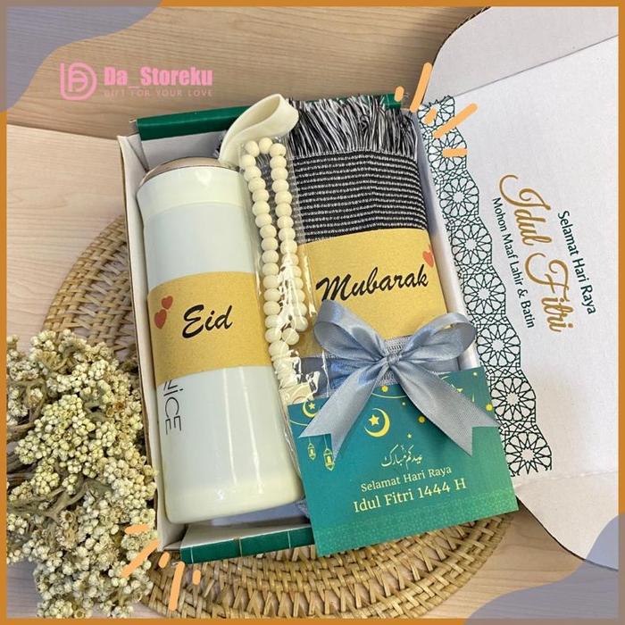 HAMPERS SAJADAH MIX BOTOL MINUM SOUVENIR / HAMPERS IDUL FITRI BOTOL MINUM SAJADAH /SOUVENIR HAJI IDU