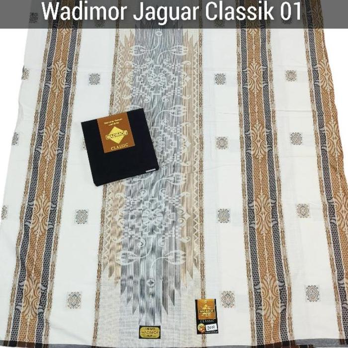 READY!! Sarung Tenun Premium WADIMOR Jacquard JAGUAR CLASSIC CLASIC CLASIK KLASIK Halus Dingin Exclu