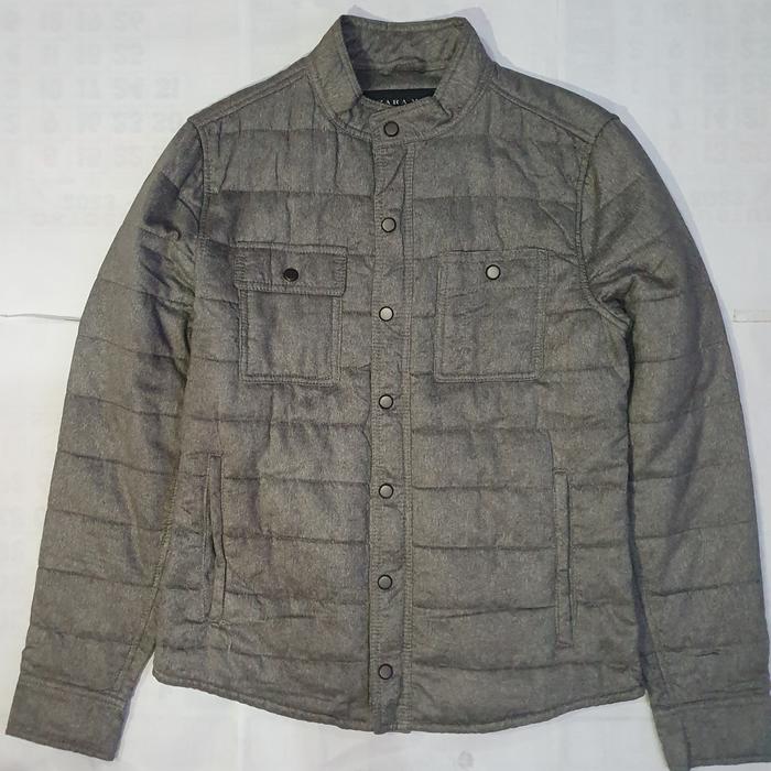 Jaket Zara Man Bikers Suede