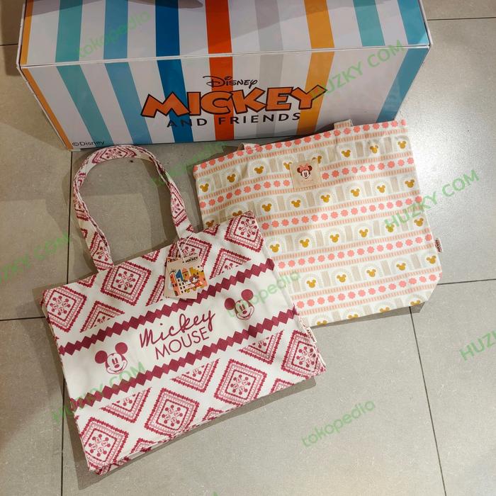 Oh Some! Tas Tote Bag Canvas / Shoulder Bag DISNEY MICKEY MOUSE Collection