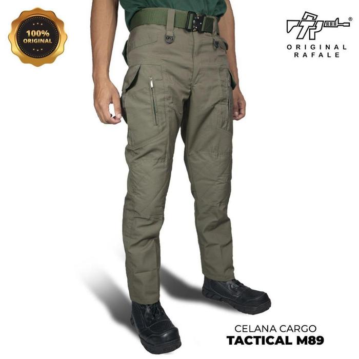 Ready Celana Tactical Original Rafale M89 Normal Size Celana Panjang Cargo Pdl Pol Pp M89 Normal Siz