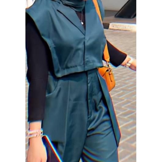 Fuji One Set Rompi Celana katun drill - preloved