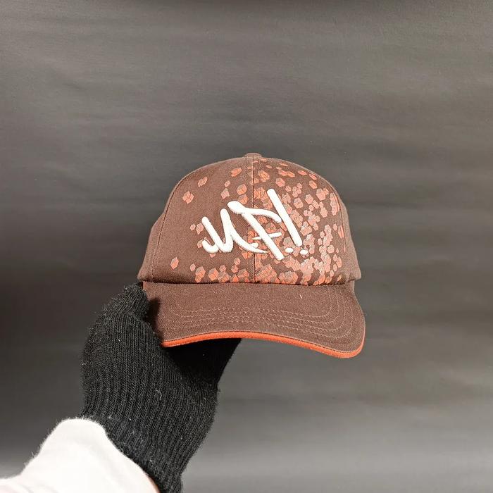 Topi Simple Cap Unisex Pria Wanita MAJAH FLAVAH Coklat