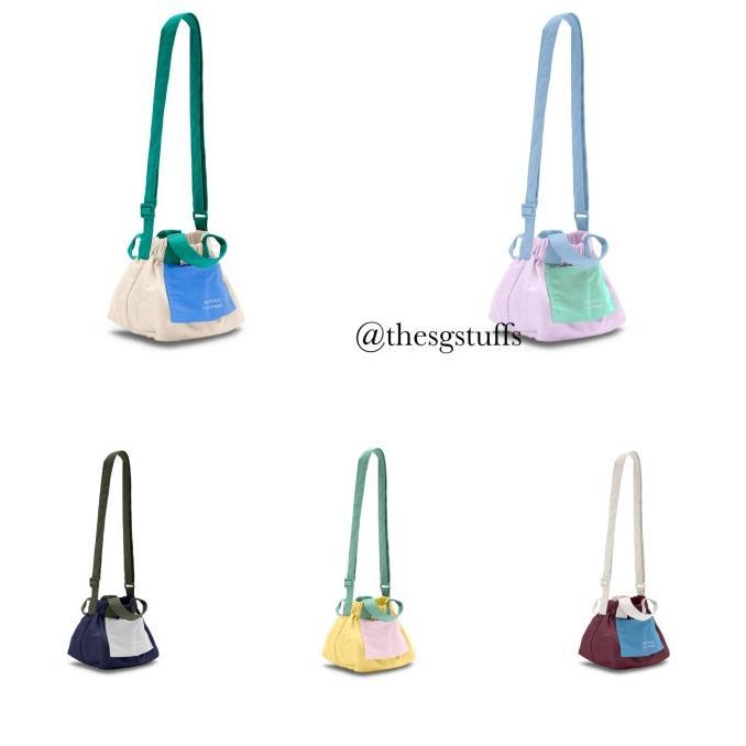 BEYOND THE VINES BTV Colourblock Micro Dumpling Bag/tas colorblock SALE!!!!