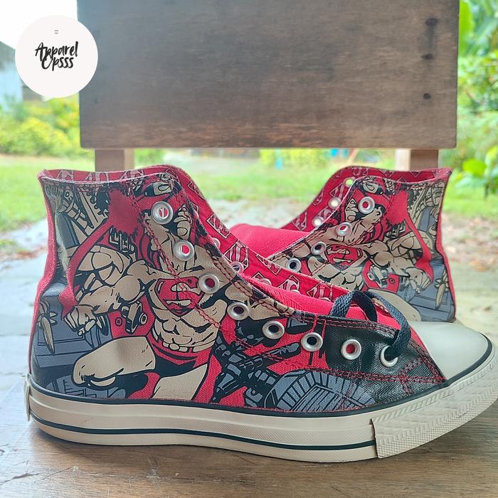 converse superman colab second ori