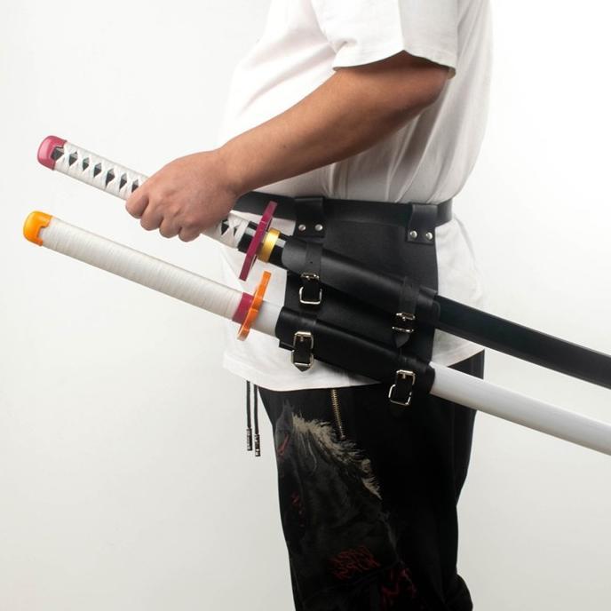 Penawaran Terbaik Belt Samurai Zoro Pinggang Sabuk Jepang Anime Cosplay