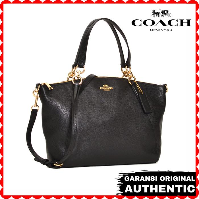 Tas Selempang Coach Wanita Kelsey Satchel Hitam Original Store Branded Authentic