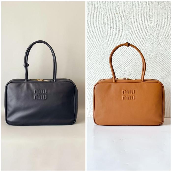 Miu Miu Miumiu Beau Leather Bag